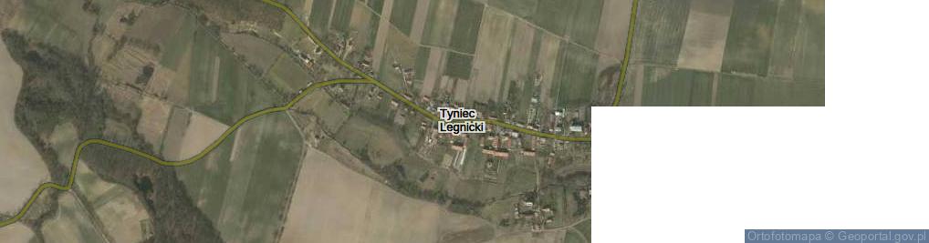 Zdjęcie satelitarne Tyniec Legnicki ul.